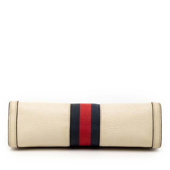 GUCCI Authentic Cream Leather Shoulder Bag - Picture 3 of 7